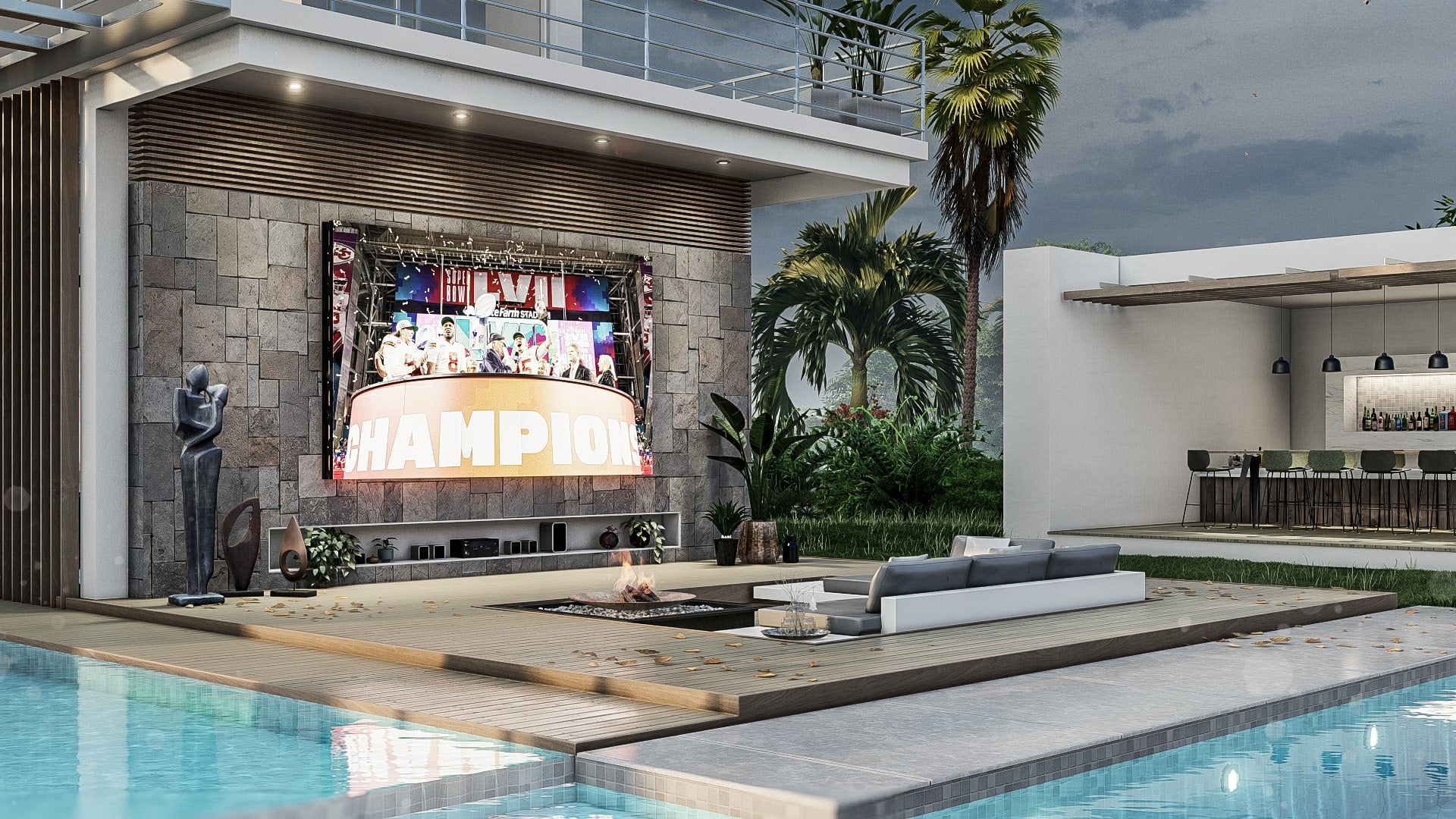 Outdoor LED Pool Displays: Why They Are Better Than Your Traditional Outdoor TV