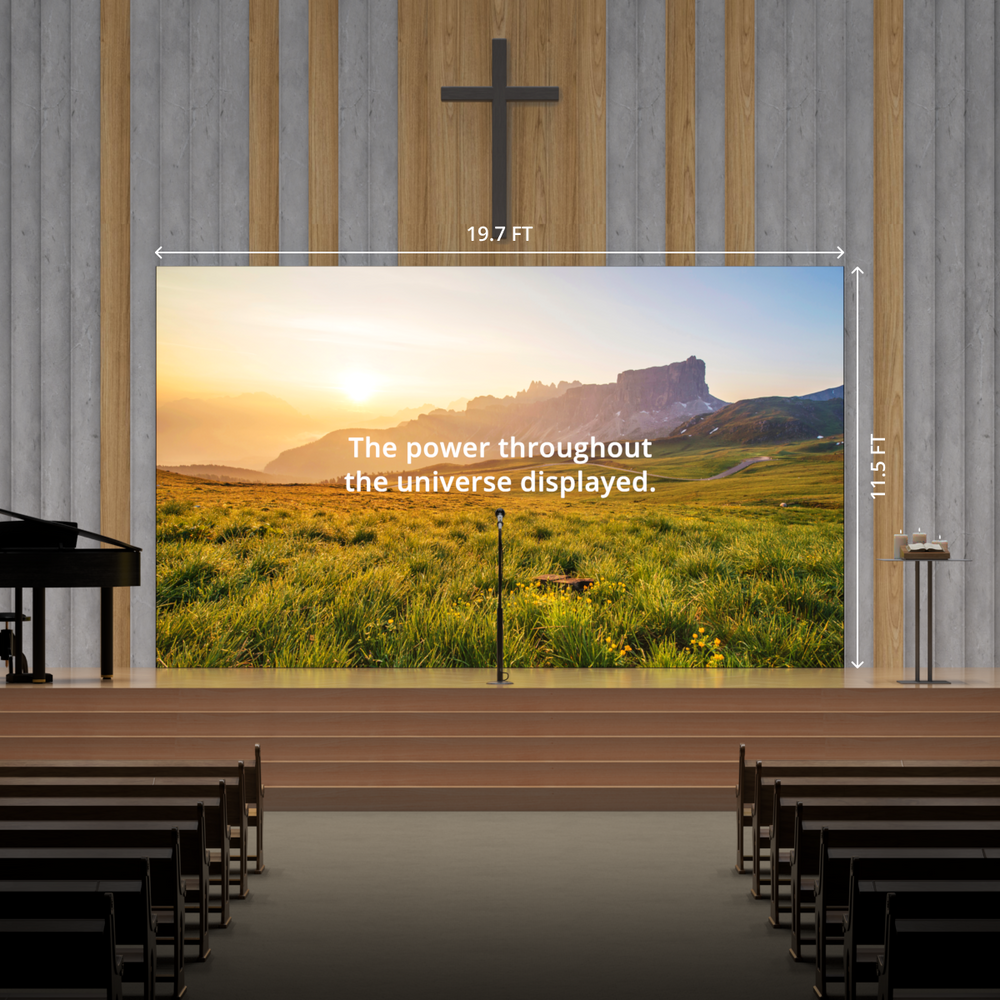 LED Church Video Wall Standard Sizes Ultravision LED Solutions